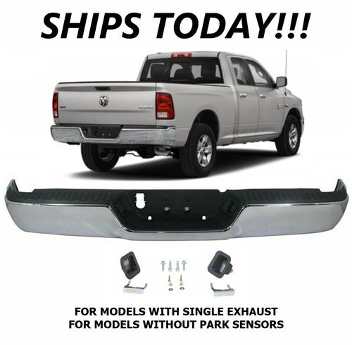 New complete chrome rear - chrome,